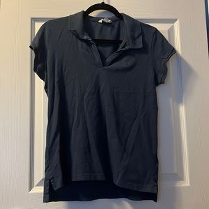 Women’s Calvin Klein Polo-Style Shirt Dark Blue Business Casual Office Wear